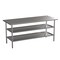 Emma and Oliver NSF Certified Stainless Steel 18 Gauge Work Table with 2 Undershelves